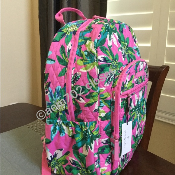 NWT VERA BRADLEY CAMPUS BACKPACK - Picture 2 of 4